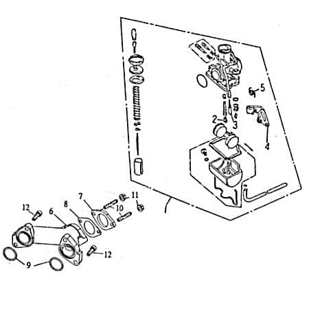 Vergaser Rex Quad 250 Schwimmer-Vergaser 233ccm 4Takt 91230 Motorroller.de Carburetor Carburateur Benzin-Vergaser Vergaseranlage Vergasereinheit ATV