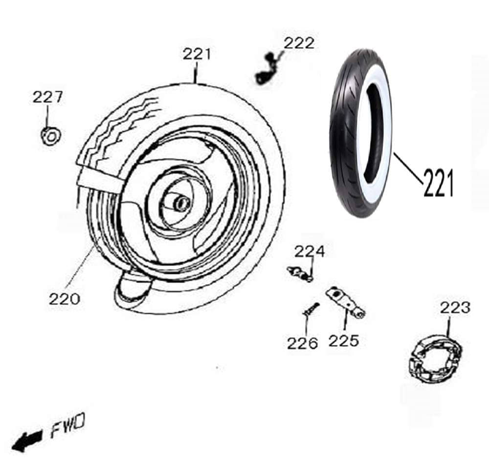 Bremsnockenhebel Znen Euro 4 43410-DGW-9100
