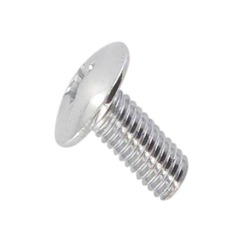 Schraube M6x6mm weiß verzinkt 152QMI 3112190901