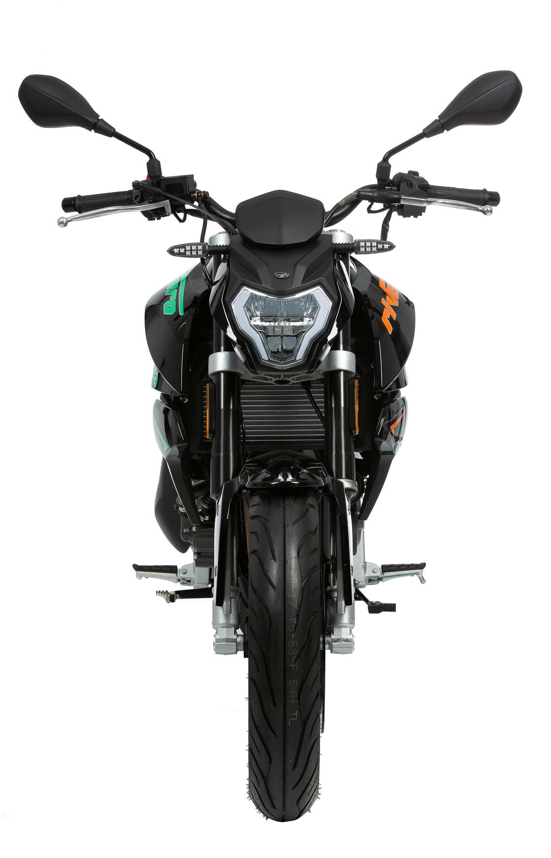 Motorrad Rivero Monza 125 schwarz Euro 5 mit ABS Leichtkraftrad Krad