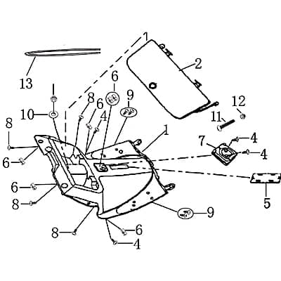 Dichtung Abdichtung AGM-MOTORS 1010534 Motorroller.de