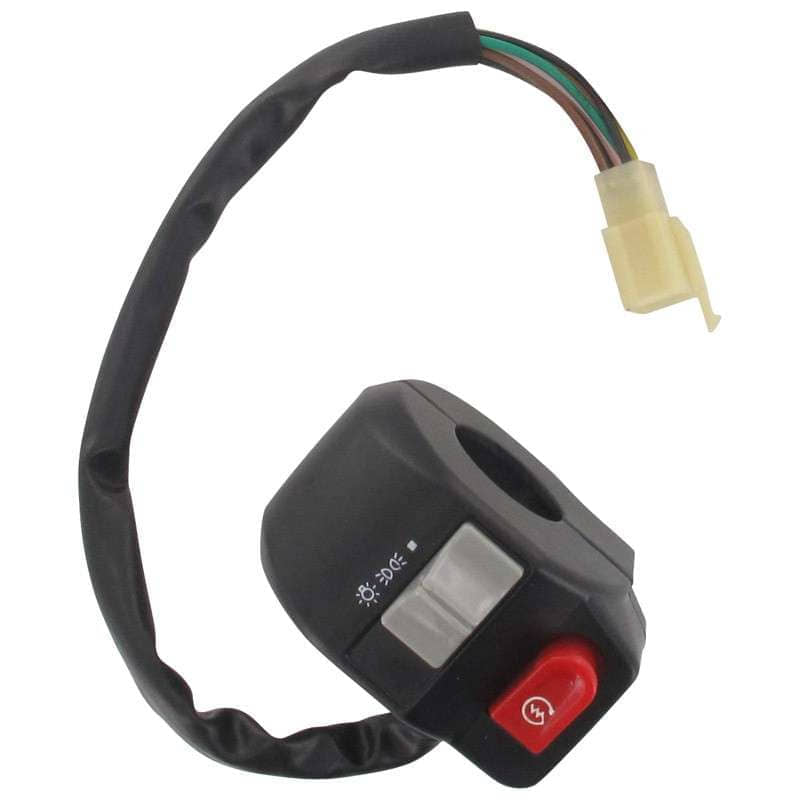 Rex RS750 Schalter-Einheit 1 Stecker mit 5 Pins Scooter Mofa Lenkerarmatur Motorroller.de Schalterelemente 50ccm 4Takt 139QMB JSD50QT-13 50cc 4T 139QM
