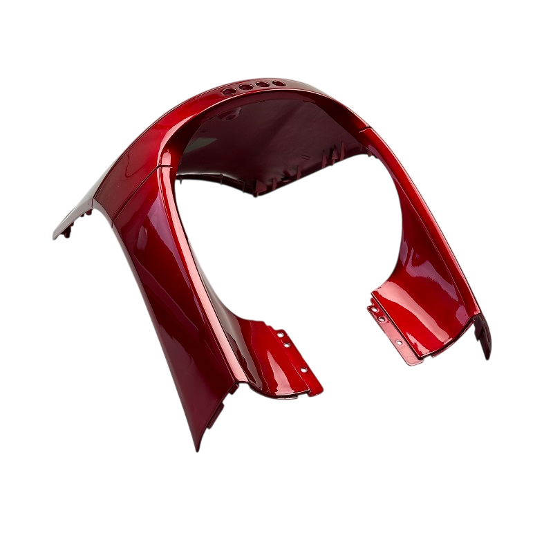 PGO Galaxy 50 Frontverkleidung dunkelrot Frontschürze Roller 50ccm 2Takt E9621000130 Motorroller.de Frontmaske Front-Cover Lenkerverkleidung Scooter