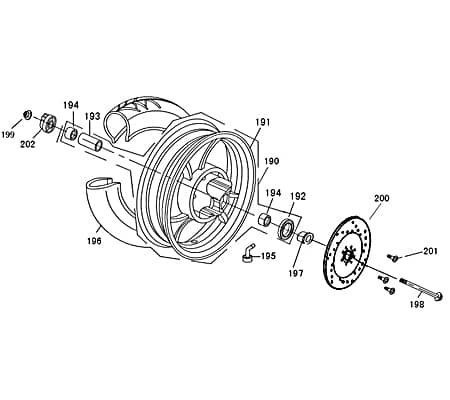 Distanzbuchse Rad Rex Genua 50 Hülse Distanzhülse 50ccm 4Takt Motorroller.de Distanzring Distanz-Hülse Passhülse Passbuchse 50ccm-4Takt Scooter