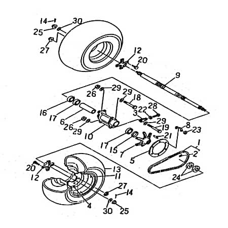 Simmerring 44x62x8 93110-44628