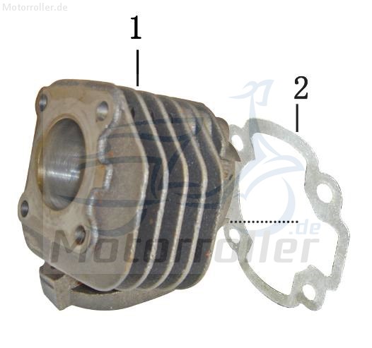 Dichtung Zylinderfuß 2Takt 50ccm 1PE40-0105