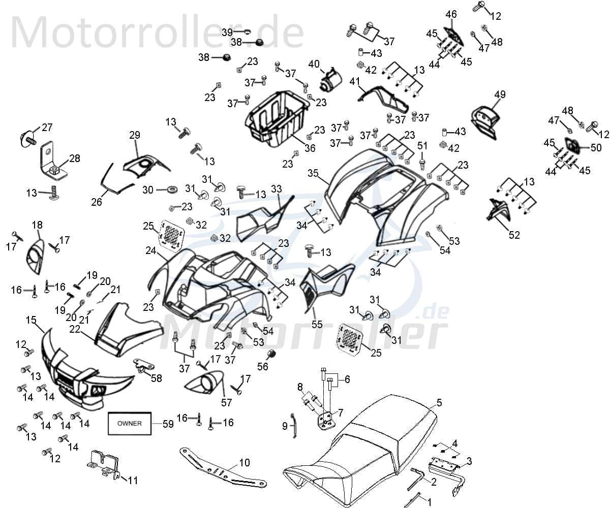 Kühlergrill CL 300 5046155E-000