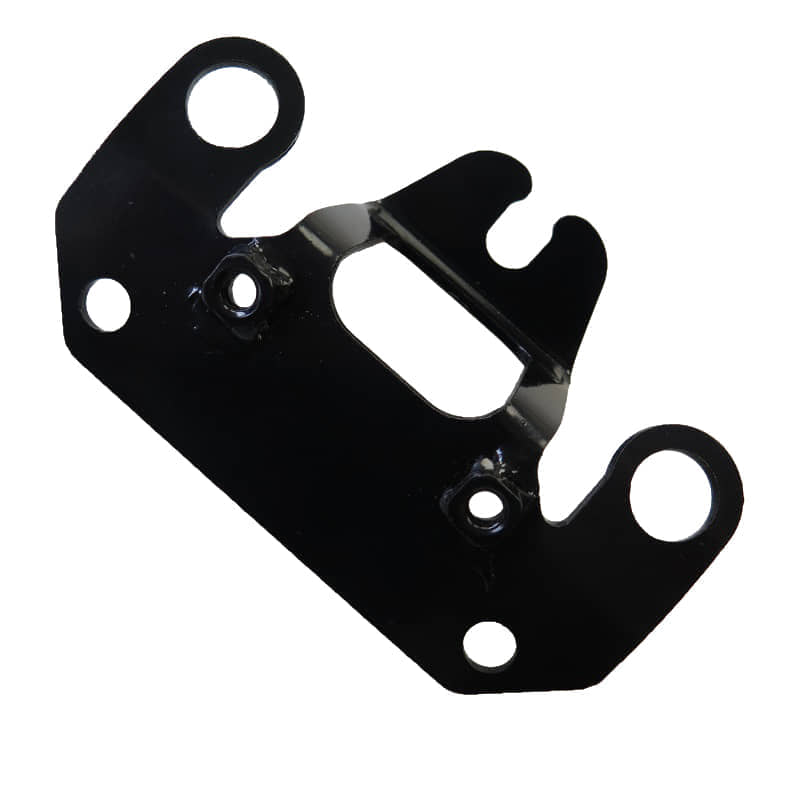 Chunlan Chopper Halteplatte 125ccm 4Takt ABB-02-NO.-12 Motorroller.de Stahlplatte Halter Montageschiene Fixierung Halterung Montageplatte Grundplatte