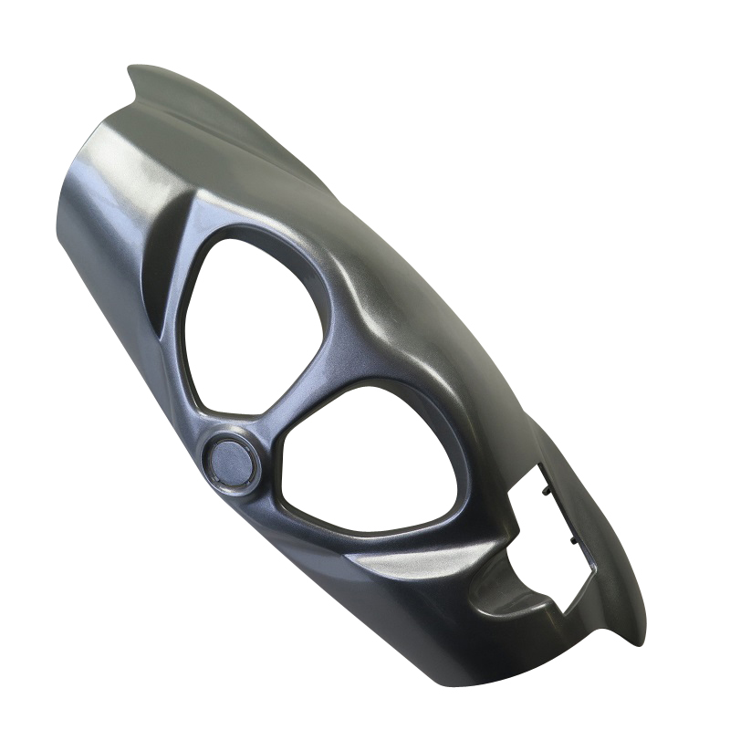 Lenkerverkleidung kristallsilber Frontverkleidung Frontmaske P26130017J0 Motorroller.de Frontschürze Lenkerabdeckung Front-Cover Lenker-Verkleidung