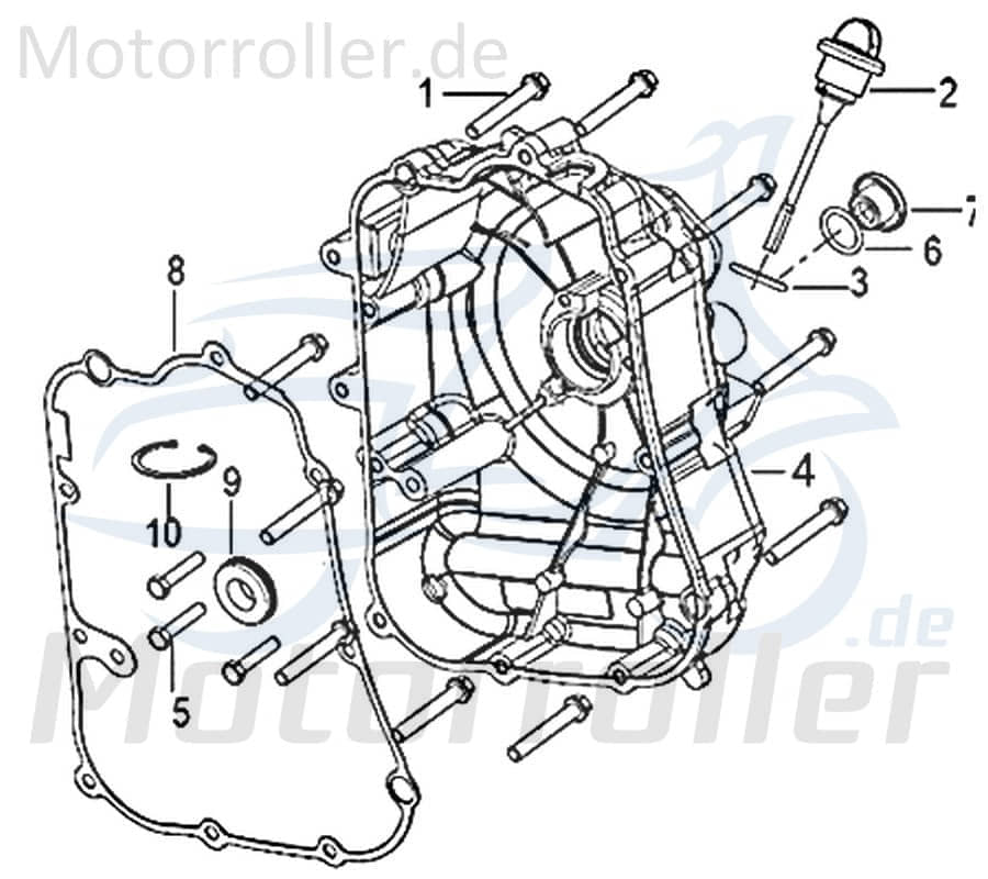 Jonway Insignio 250 DD Peilstab Messstab 250ccm 4Takt 750581 Motorroller.de Peilstift Scooter Ersatzteil Service Inpektion Direktimport