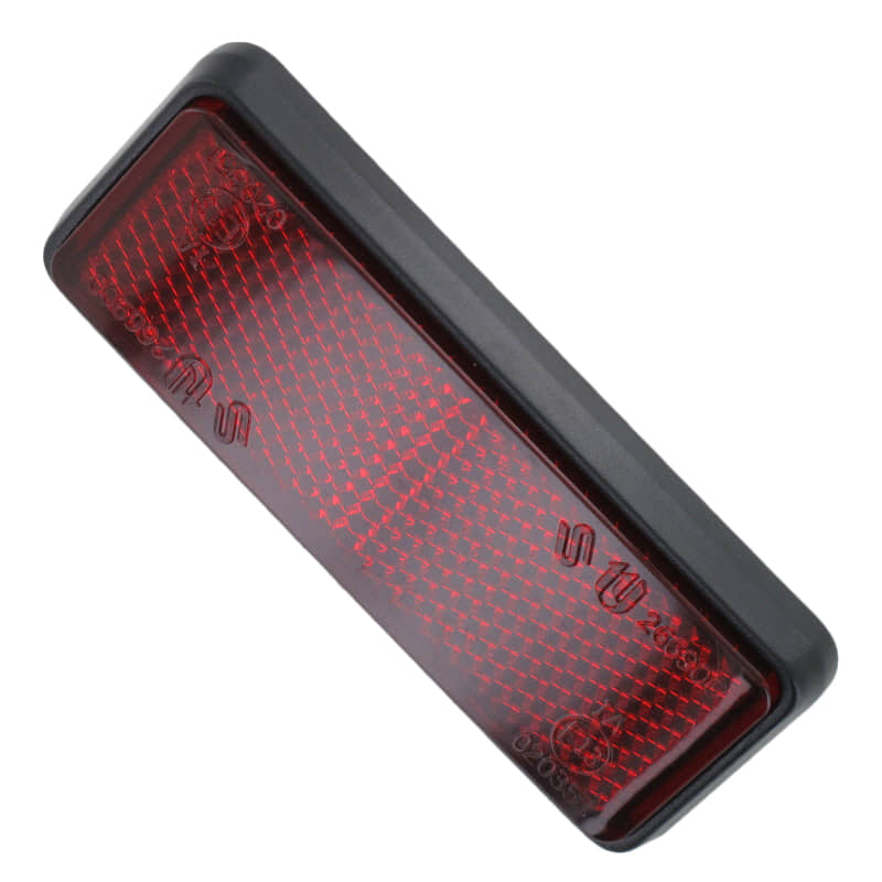 PGO Reflektor hinten T-Rex 50 Katzenauge Strahler 50ccm 2Takt Motorroller.de Rückstrahler Seitenreflektor 50ccm-2Takt Scooter PMX 110 Ersatzteil