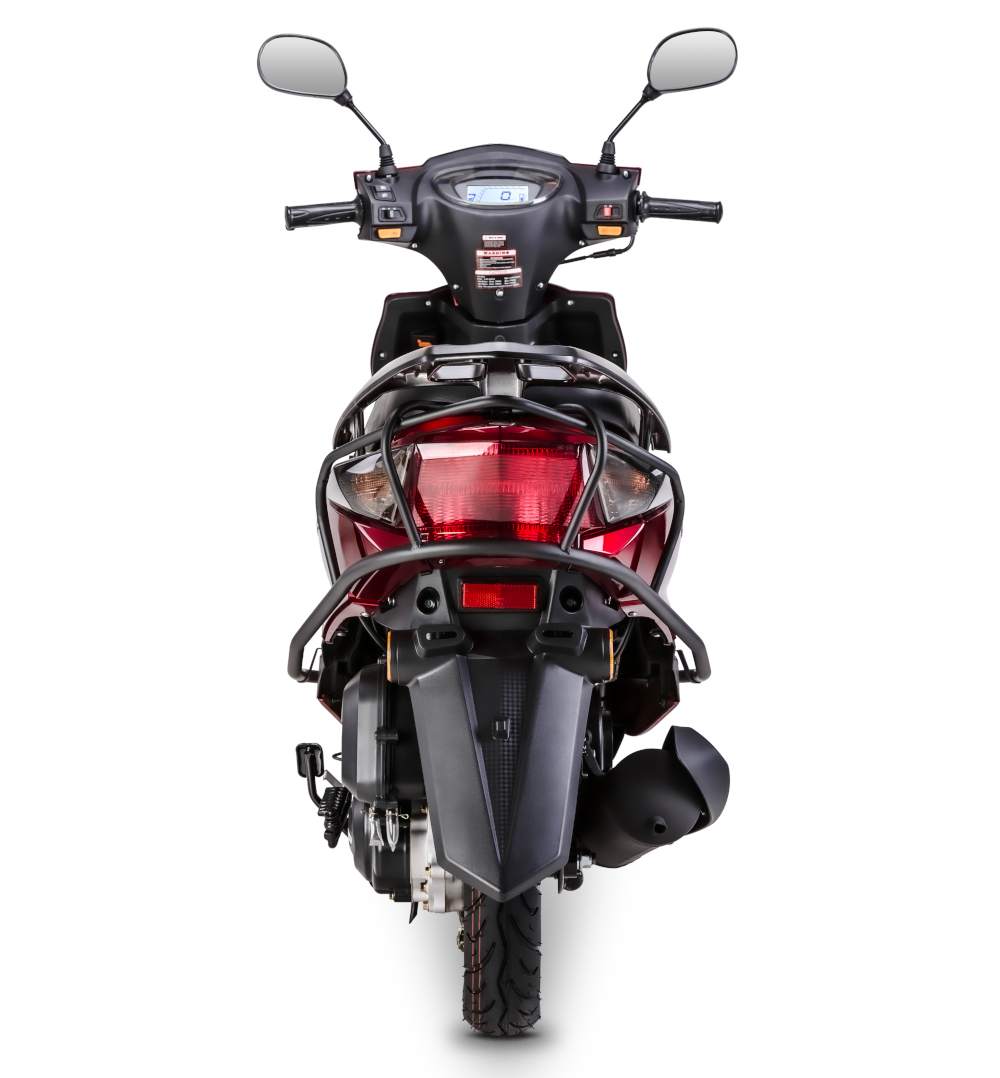 Motorroller GMX 460 Sport C-RZ rot 45 km/h Euro 5 Scooter Mokick Roller