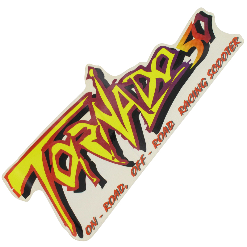 PGO Tornado 50 Aufkleber TORNADO TORNADO 50 GR Sticker Dekor 50ccm 2Takt P1601170000 Motorroller.de Dekor-Aufkleber Klebeetikett PGO P1 50ccm-2Takt