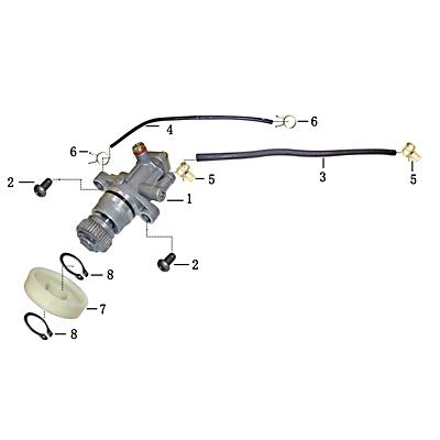 Schraube M5x16mm verzinkt Rex RS450 Bundschraube 50ccm 4Takt Motorroller.de Maschinenschraube Flanschschraube Flansch-Schraube Maschinen-Schraube