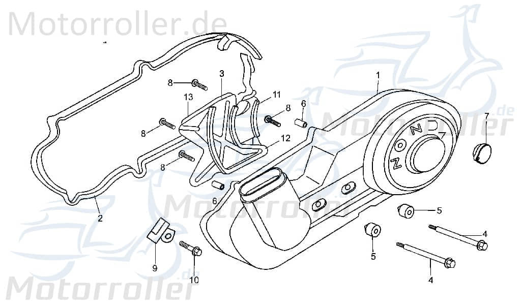 Kasea Straßenbuggy 250 Ölverschlussdeckel 250ccm 4Takt 172MM-11346 Motorroller.de 250ccm-4Takt Strassenbuggy 250 I+II Ersatzteil Service Inpektion