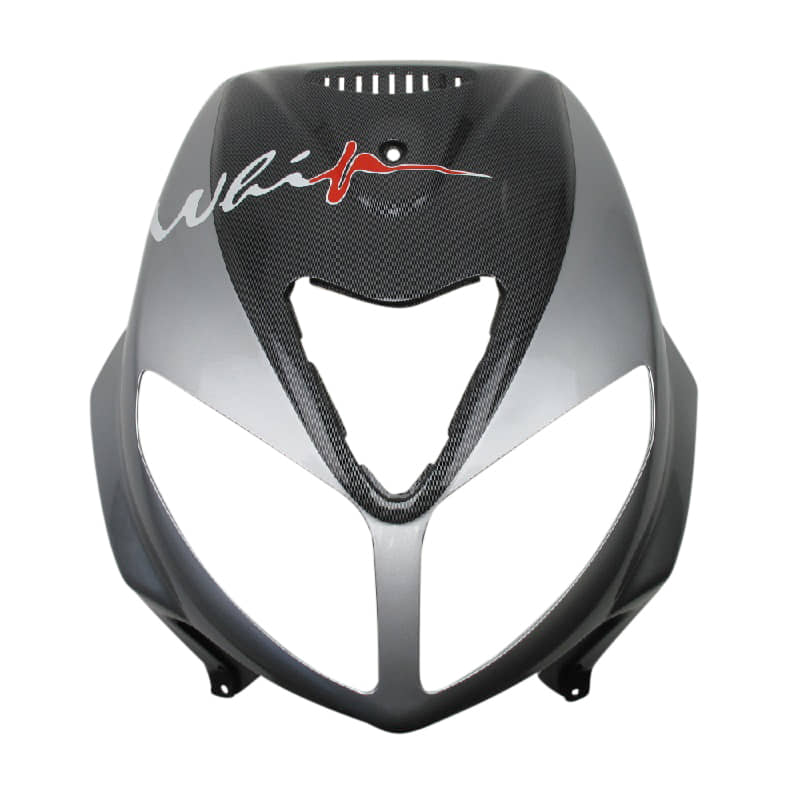 Frontverkleidung carbon silber Whip 1020303-2-RXW-CS