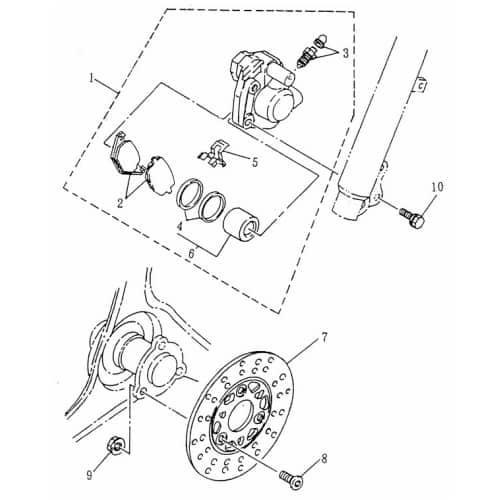 Rex 50 Silverstreet Bremsschuhe Bremsbeläge Bremsbelag Motorroller.de 50ccm 2Takt 1E40QMB YY50QT-28 50cc 2T Minarelli liegend Bremsklötze
