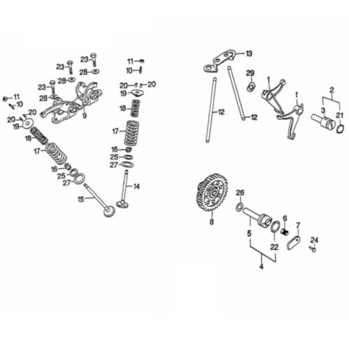 Einstellschraube Gemischschraube Standgasschraube 985322 Motorroller.de Regulierschraube Leerlaufschraube Leerlaufeinstellschraube Dosierschraube