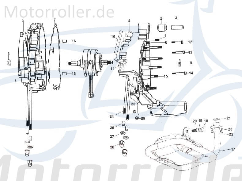 Auspuff SF210-0141 von Topmarke LML