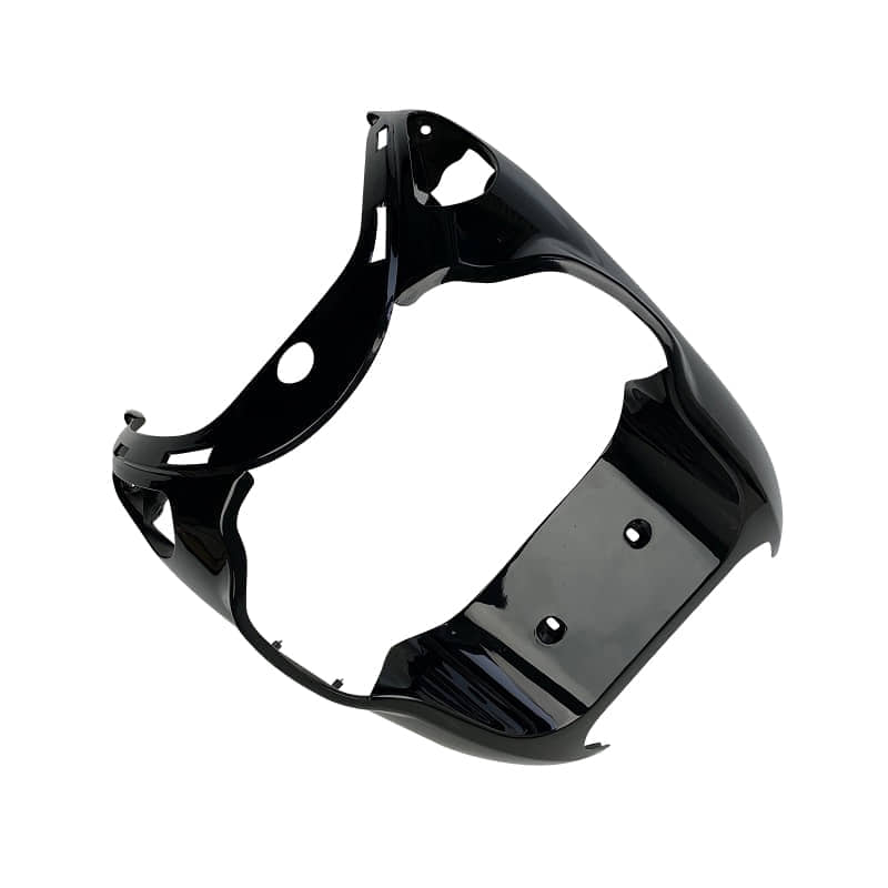 PGO Frontverkleidung BENZ schwarz unten Ligero RS 125 Roller P5626013690 Motorroller.de Frontschürze Frontmaske Front-Cover Lenkerverkleidung Mokick
