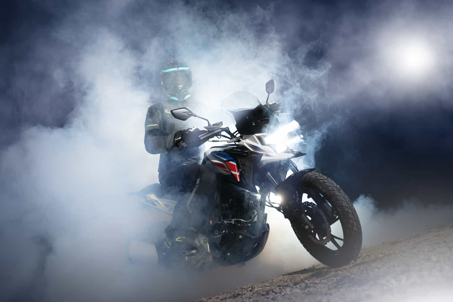 Motorrad Fighter 125 GT-S weiß 90 km/h Euro 5+ 125er Leichtkraftrad Schaltmoped Tourer