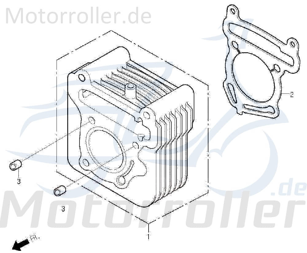Dichtung Zylinderfuß SG DAE-12191-SA1-0000-EU