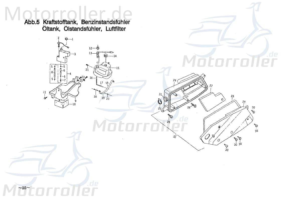PGO Galaxy 50 Öltank Öl-Tank Oiltank 50ccm 2Takt E1522500000 Motorroller.de Oil-Tank Schmiermitteltank 2Takter-Öltank Schmiermittel-Tank Scooter