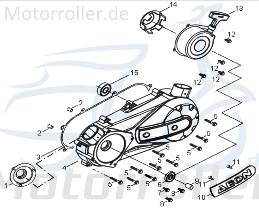 AEON Buchse 17x25mm COBRA 350 Hülse Distanzhülse 350ccm 4Takt Motorroller.de Lagerbuchse Distanz-Hülse Distanzbuchse Passhülse Passbuchse Quad ATV UTV