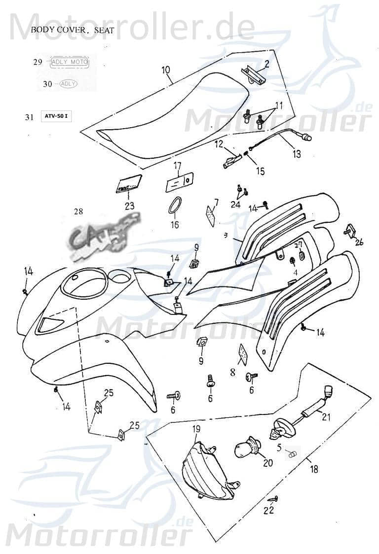 Gewindeklammer 6mm 90344-0600A