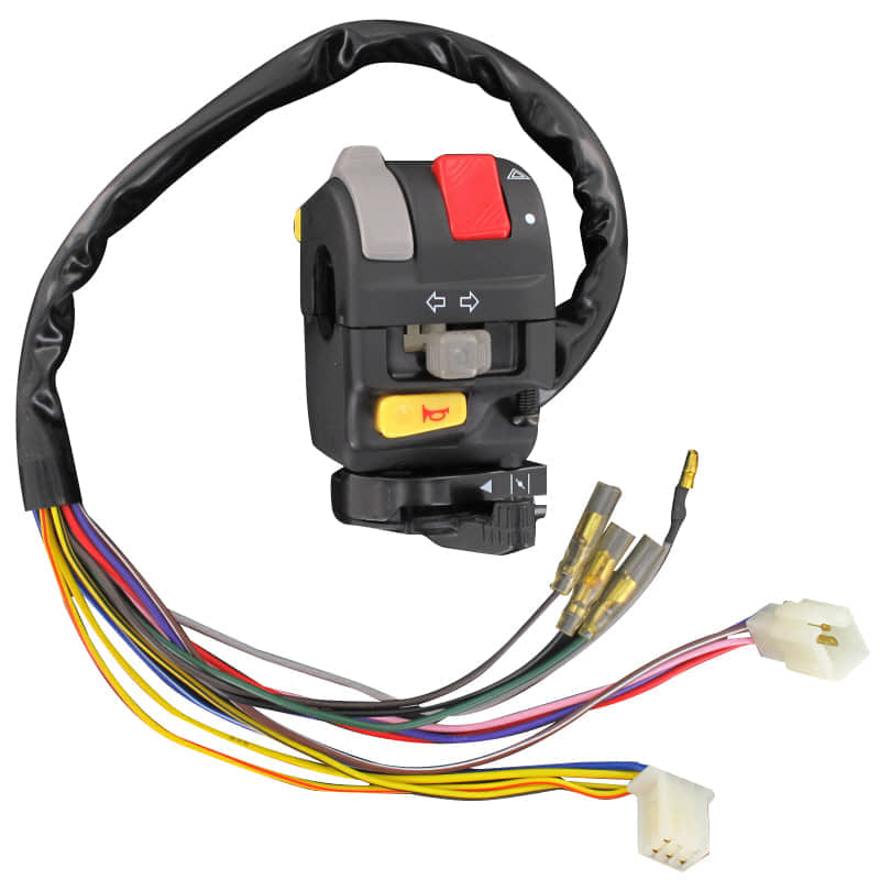 AEON Schaltereinheit links Overland 180 Bedienelement 35151-181-000 Motorroller.de Kombischalter Schaltereinheit Schalterelement Lenker-Schalter