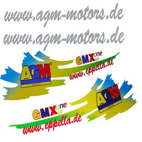 Dekoraufkleber GMX 50 One 4Takt 50ccm 1220401-11
