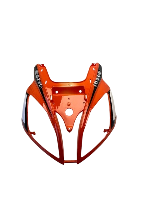 Kreidler Florett 2.0 2.1 RS 50 Frontverkleidung orange 741066 Motorroller.de Scheinwerferverkleidung Frontabdeckung Lenkerverkleidung Frontmaske