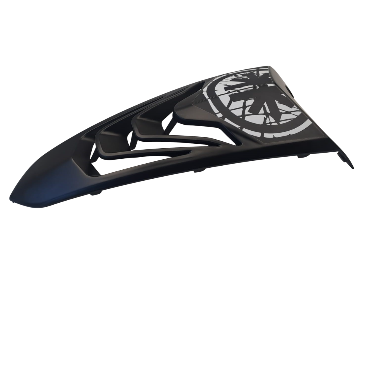 Kreidler Galactica 3.0 LC 50 Kühlerverkleidung mattschwarz 741539 Motorroller.de Kühlerabdeckung Kühlerblende Frontverkleidung Frontmaske