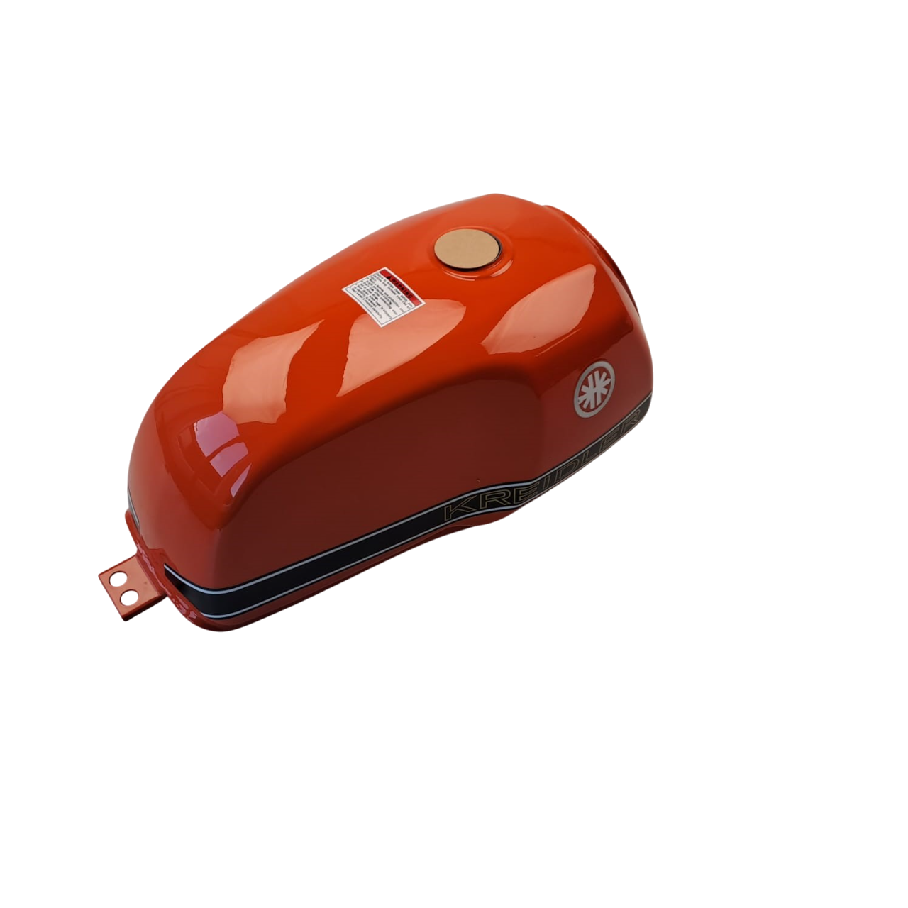 Kreidler DICE CR 125i Kraftstofftank orange Kraftstoffbehälter 780038 Motorroller.de Benzintank Scooter Moped Ersatzteil Service Inpektion Direktimpor