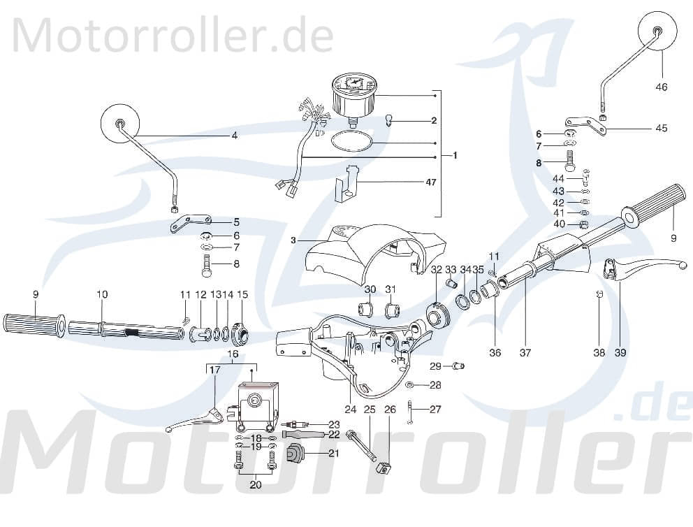 Ausgleichsscheibe C-4721749 von AGM-MOTORS