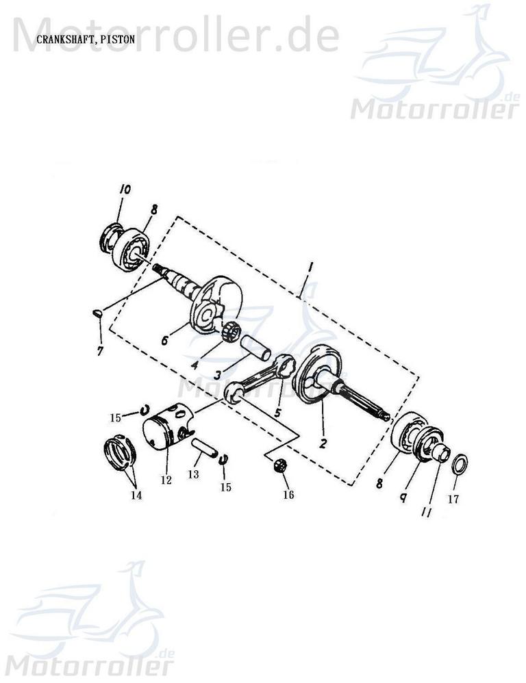 Simmerring Kurbelwelle 20x42/43x8/9 78096161