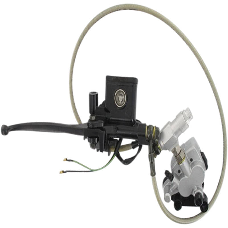 Rex RS450 Bremse komplett YY50QT010000-2-SI 50ccm Motorroller.de Bremsanlage Kolbenbremse 125ccm Bremseinheit Bremsenset 4Takt 139QMB