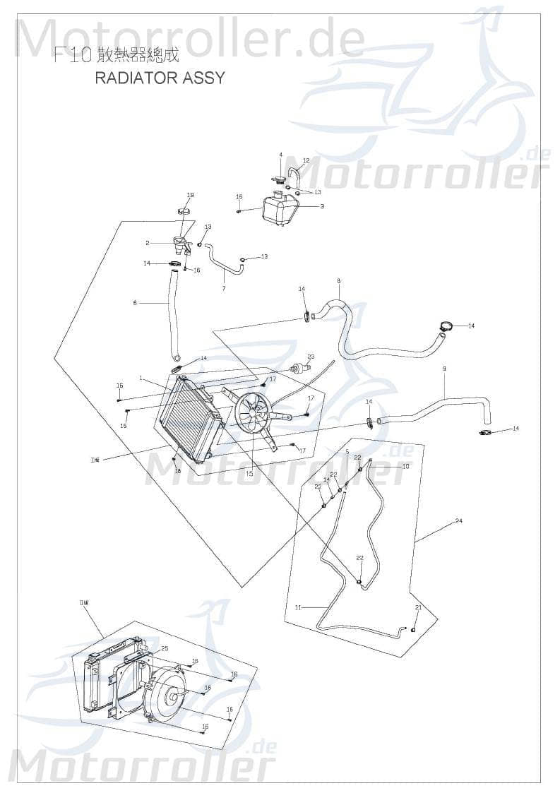 PGO Entlüftungsschlauch Bugrider 250 Buggy 250ccm 4Takt Motorroller.de Ablaufleitung Entlüftungs-Schlauch PGO 250ccm-4Takt Ersatzteil Service