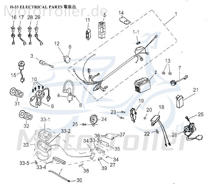 AEON Magnet 100ccm Cobra 50 Tachomagnet Radmagnet 50ccm 2Takt Motorroller.de 125ccm-4Takt Quad ATV Cobra 180 Utility UTV Ersatzteil Service Inpektion