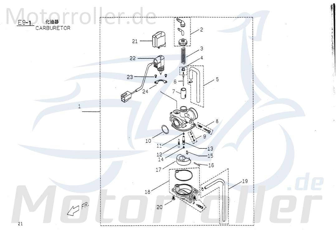 Schwimmer D1903-TB1-0100 von PGO