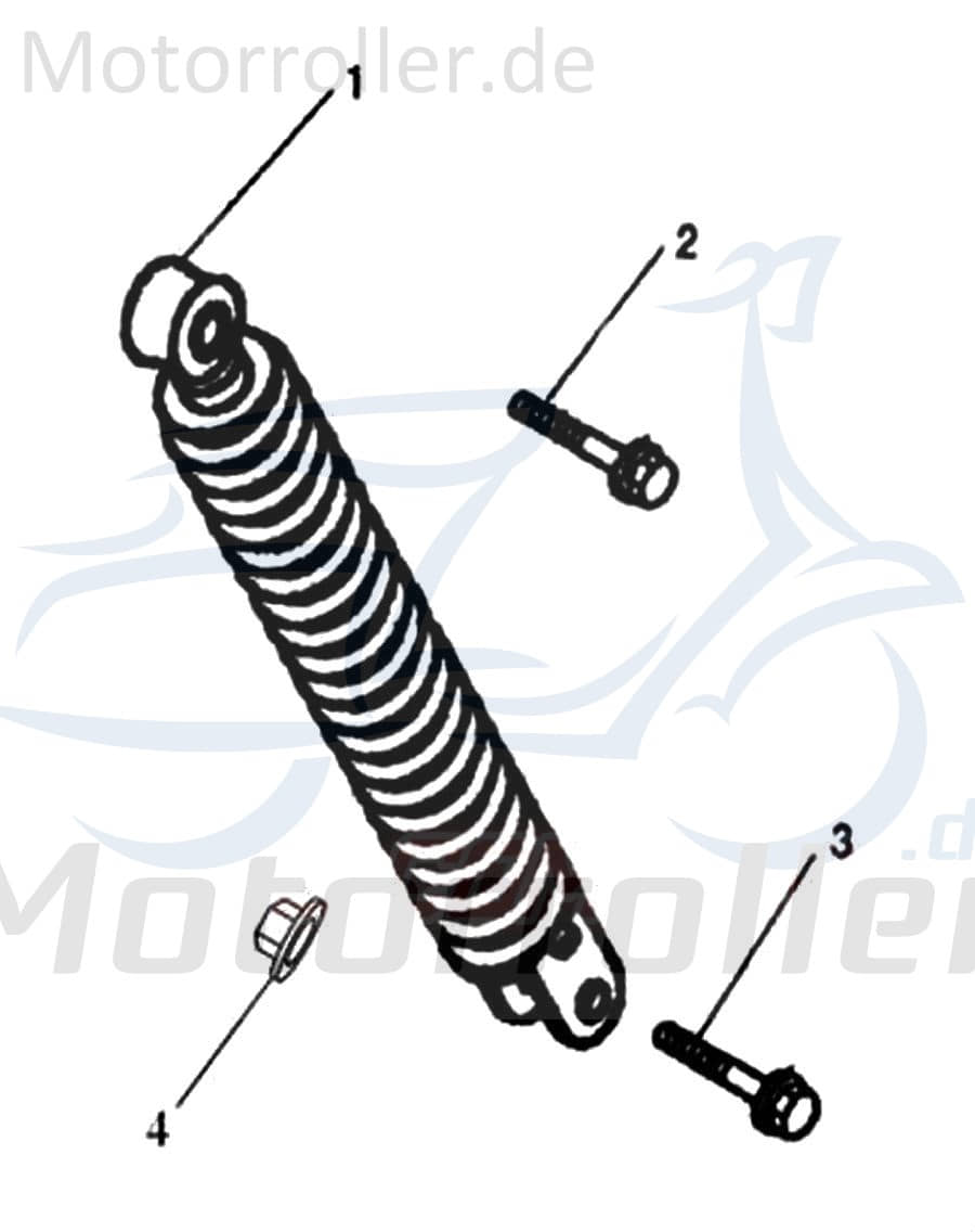 AGM GMX 50 Bundschraube M10x70mm 50ccm 4Takt GB-T5789-M10X70 Motorroller.de verzinkt Maschinenschraube Flanschschraube Flansch-Schraube Bund-Schraube