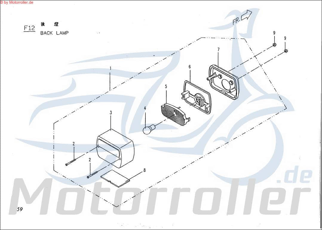 PGO Glühbirne 12V Big Max 50 Glühlampe Roller 50ccm 2Takt Motorroller.de Glassockellampe Innenleuchte Standlichtbirne Leuchtmittel Glüh-Birne Scooter
