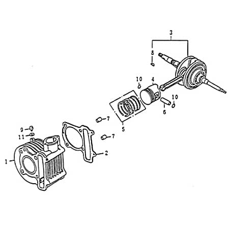 Zylinder hartchromebeschichtet Rex 83456