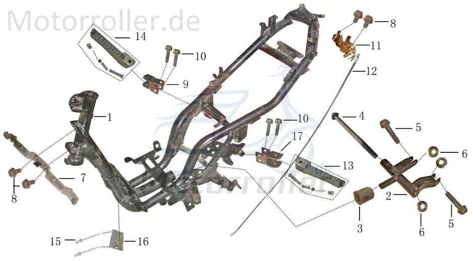 Niete 3.2x7mm von Jonway 9011032009