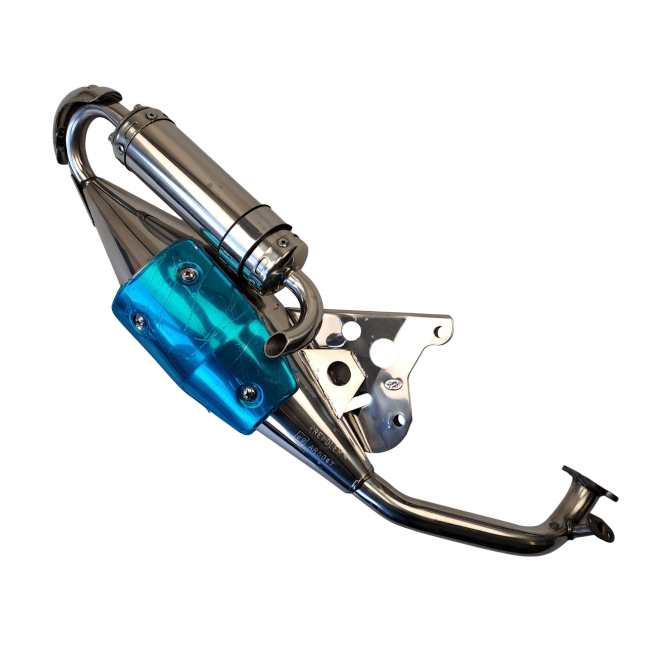 Jonway Florett 2.0 50 City Auspuff Roller 50ccm 2Takt 741616 Motorroller.de Endschalldämpfer Auspuffanlage Endtopf Auspuff-Anlage Auspufftopf Scooter