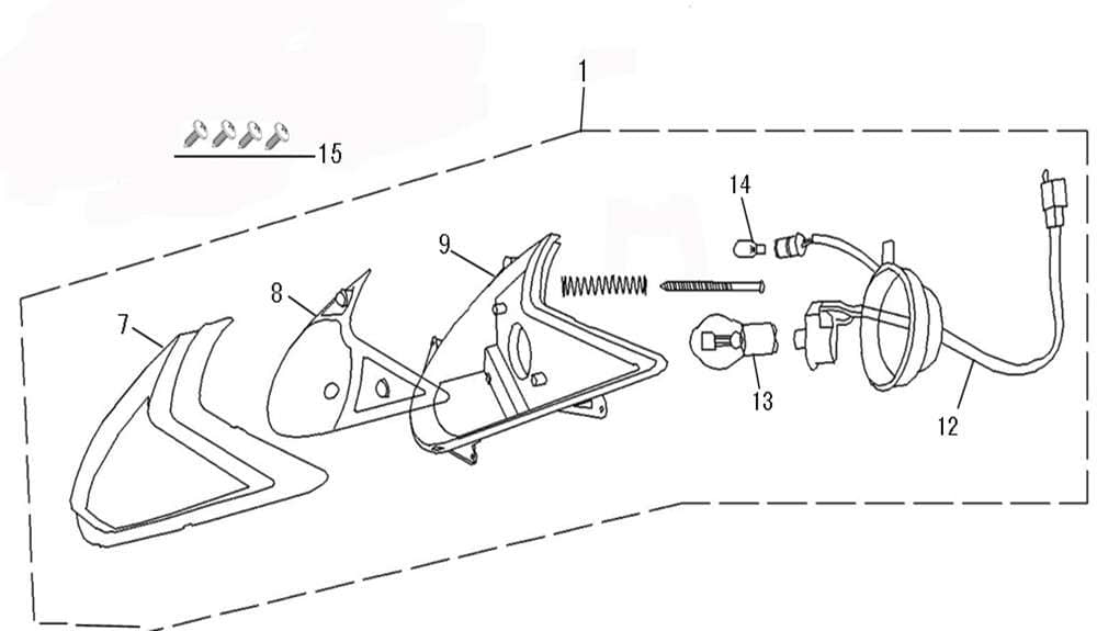 AGM GMX 460 Sport Scheinwerfer 50ccm 4Takt 33100-KY3-9000 Motorroller.de Frontscheinwerfer Hauptscheinwerfer Front-Scheinwerfer Vorderlicht Frontlicht