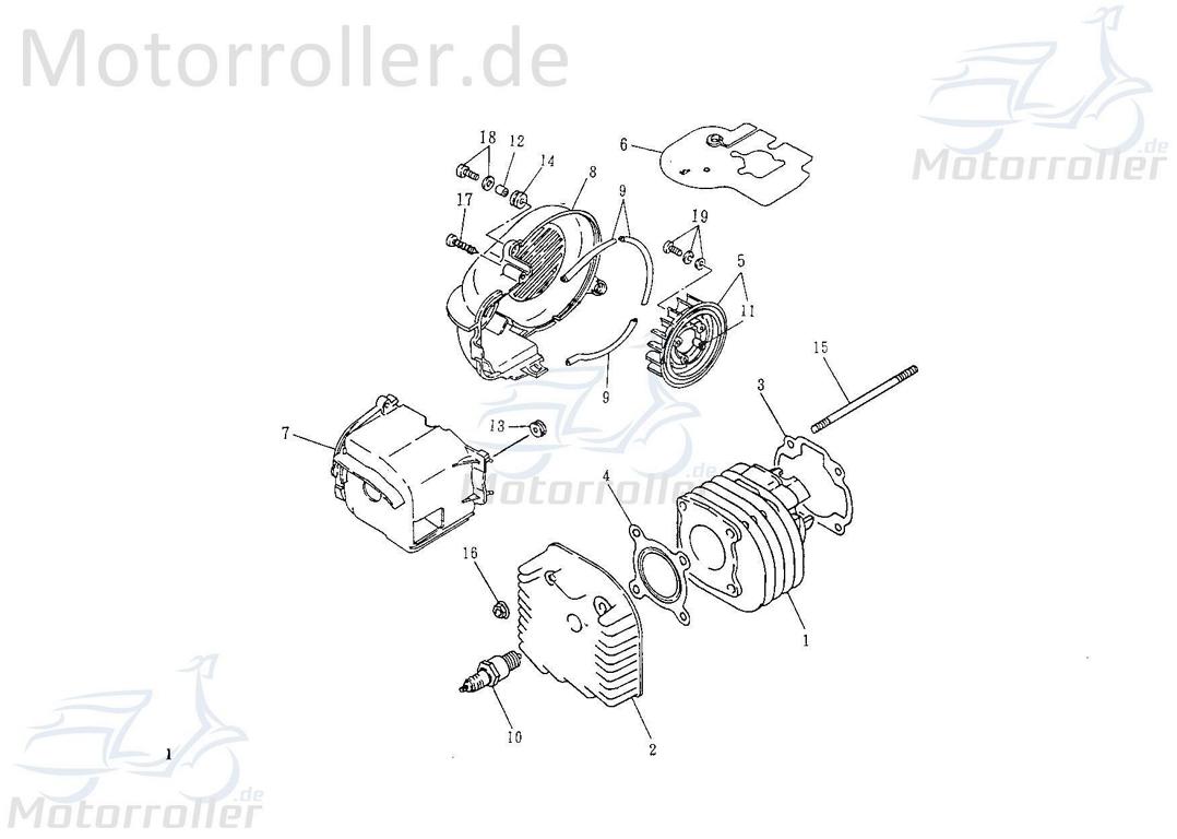 Zündkerze NGK BP7HS, Gruppe B 5454566