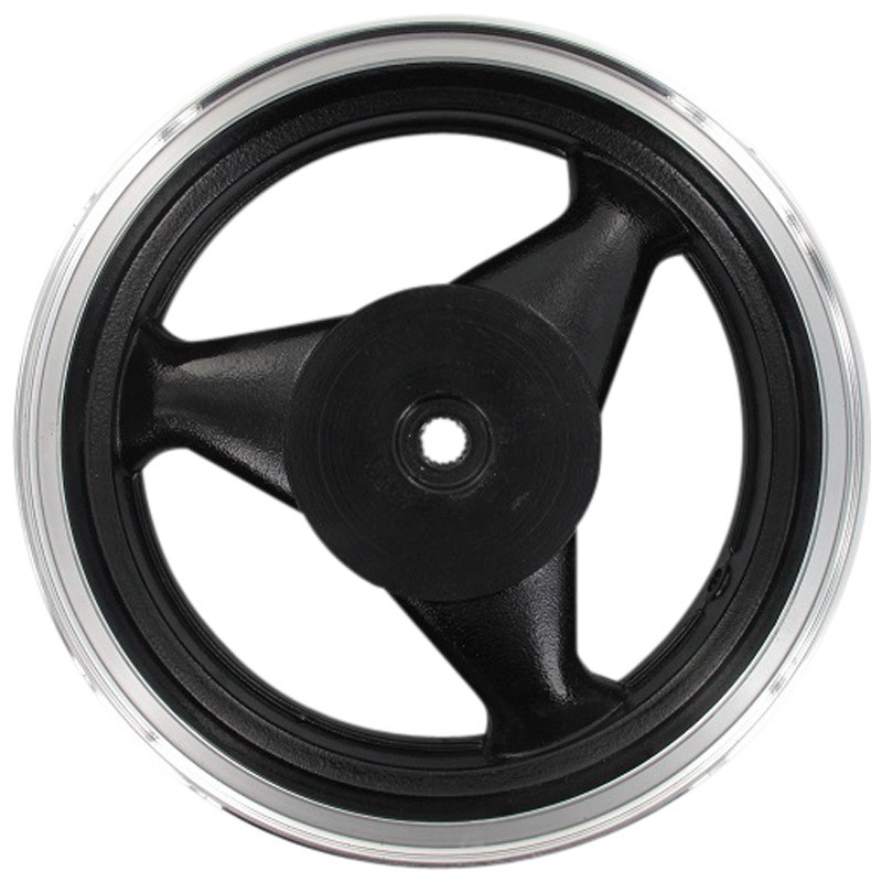 Felge hinten Alu 3.50-12 schwarz Trommelbremse 50cc 706629