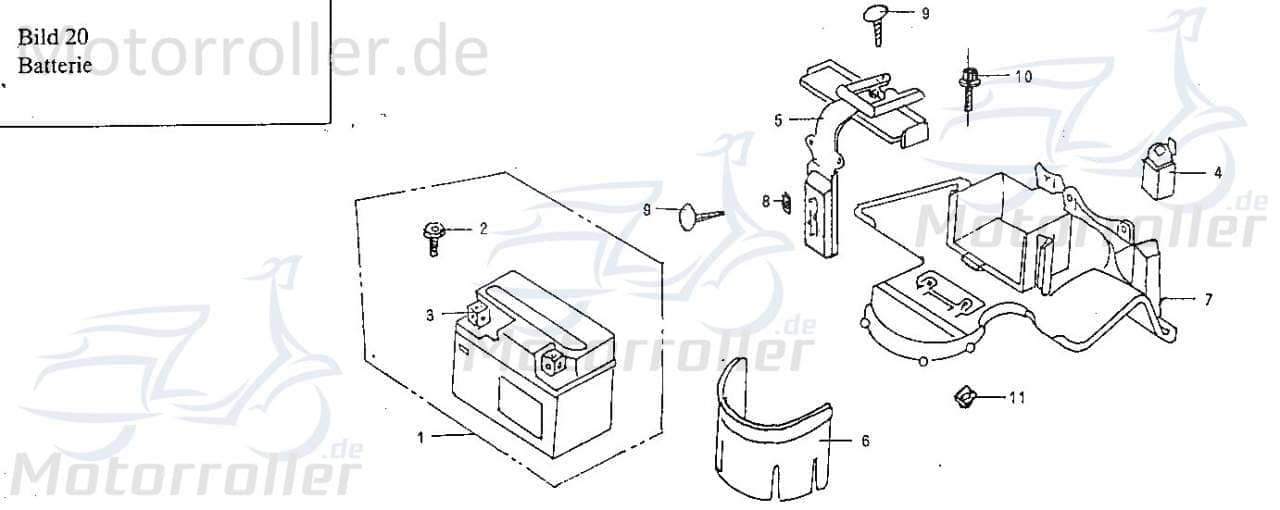 Starterrelais 12V 50A 4-Pol Anlasserrelais 0420N004