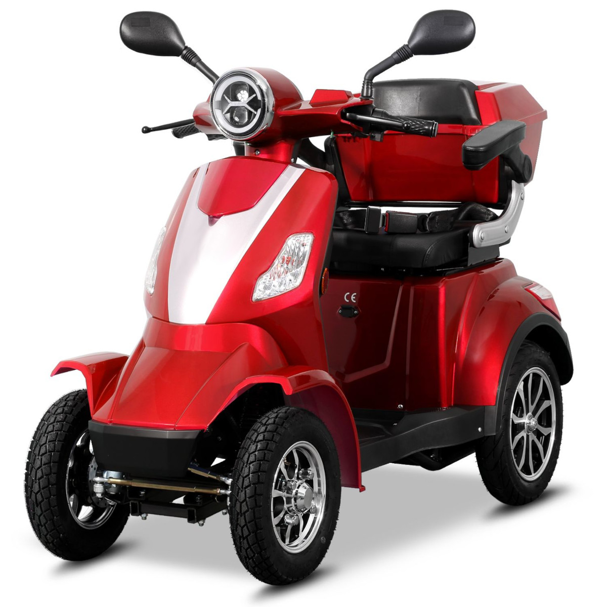 E-Quad Scoody E4 Shopper 15 1000 Watt 15 km/h Seniorenmobil Seniorenroller E-Roller E-Scooter Elektroroller Blei-Gel-Akku